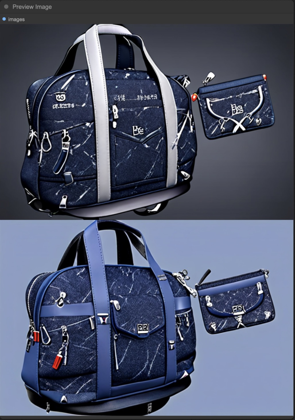 Render with Distressed Fabric - Weight 0.6
